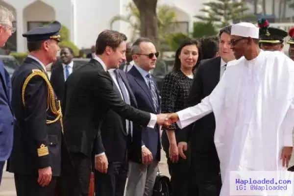 Photos: President Buhari Receives President Of Italy